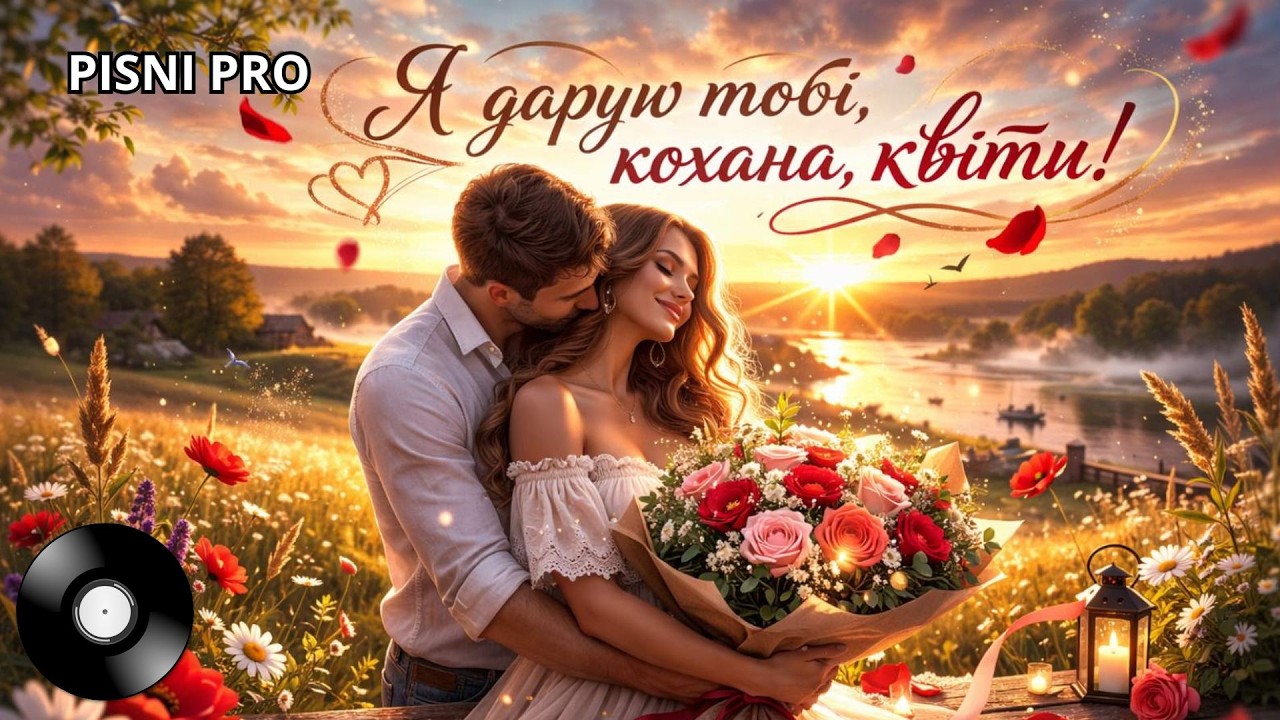 Я ДАРУЮ ТОБІ, КОХАНА, КВІТИ! Пісні про кохання