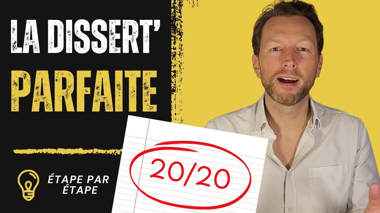 La dissertation parfaite. Guide méthodologique pour le bac et le supérieur