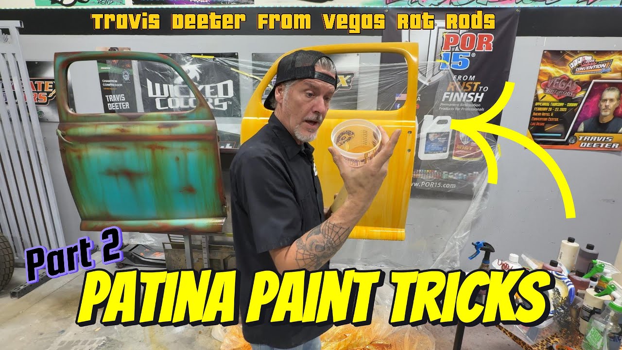 Patina Paint Tricks Part 2 Travis Deeter From Vegas Rat Rods