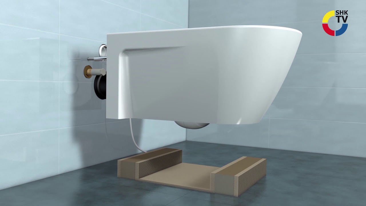 Montage: SensoWash e von Duravit