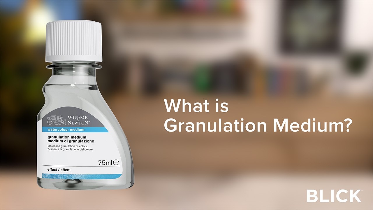 Introducing: Winsor & Newton Granulation Watercolor Medium