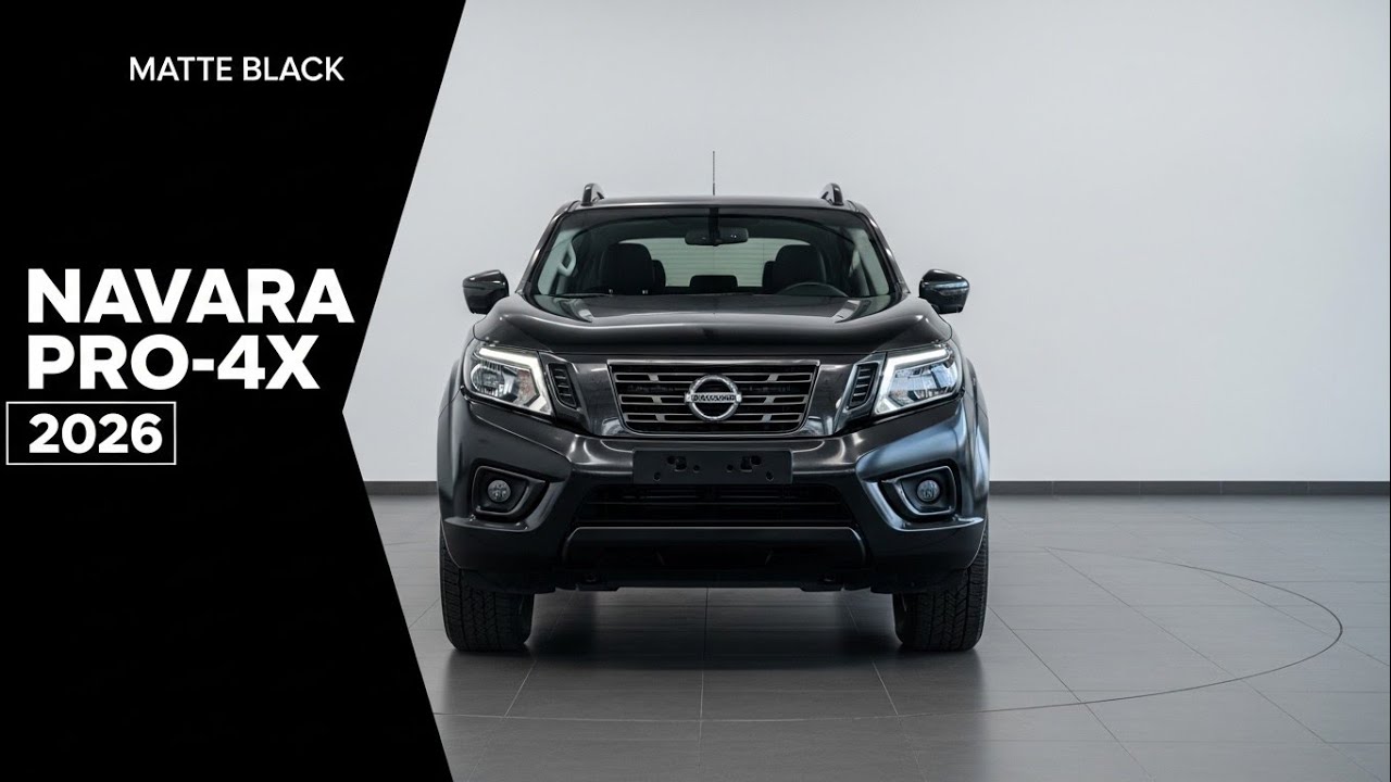 2026 Nissan Navara Pro-4X Matte Black | Full Exterior, Interior & Dashboard Review