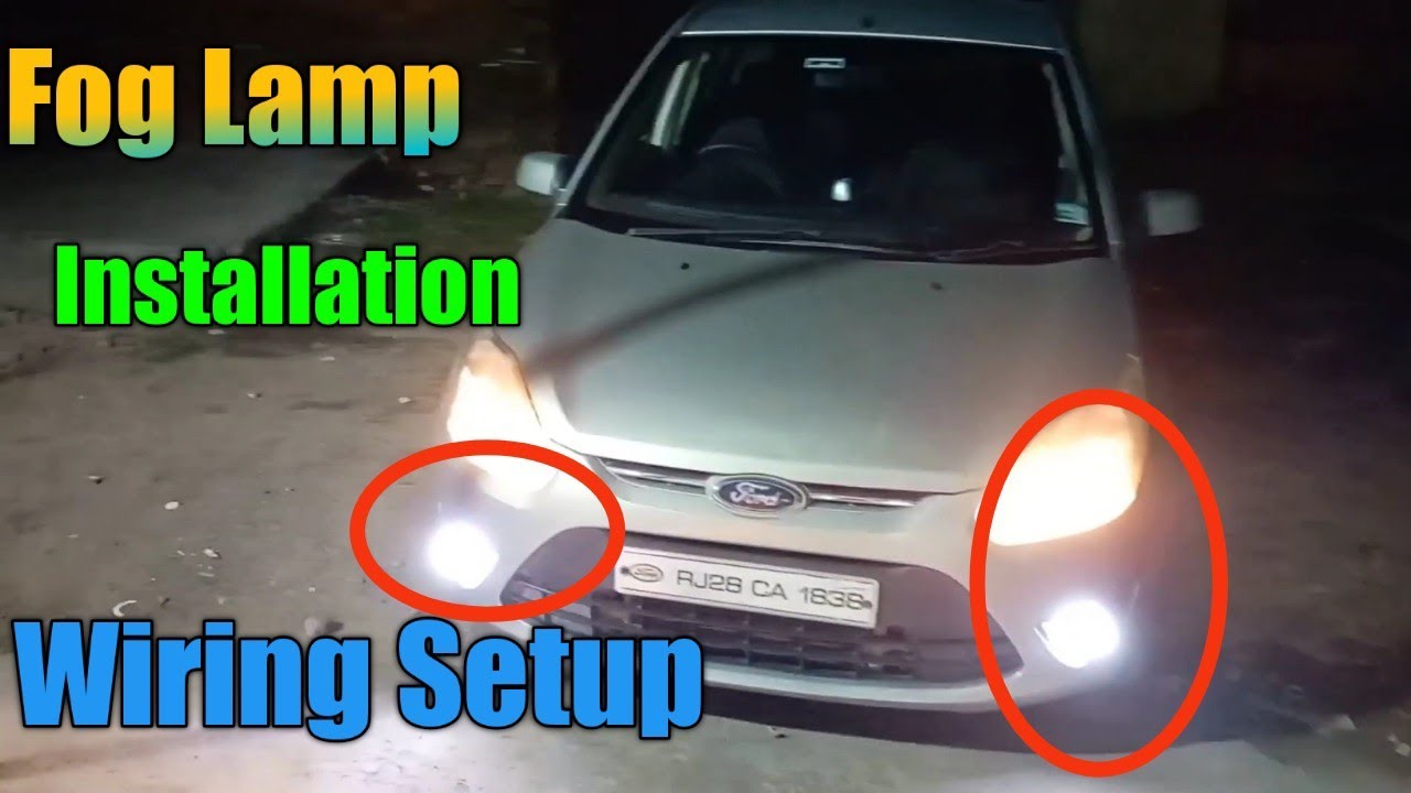 Ford Figo Fog Lamp Installation | Fog Lamp wiring | Ford Figo starting problem #viral #repair #viral