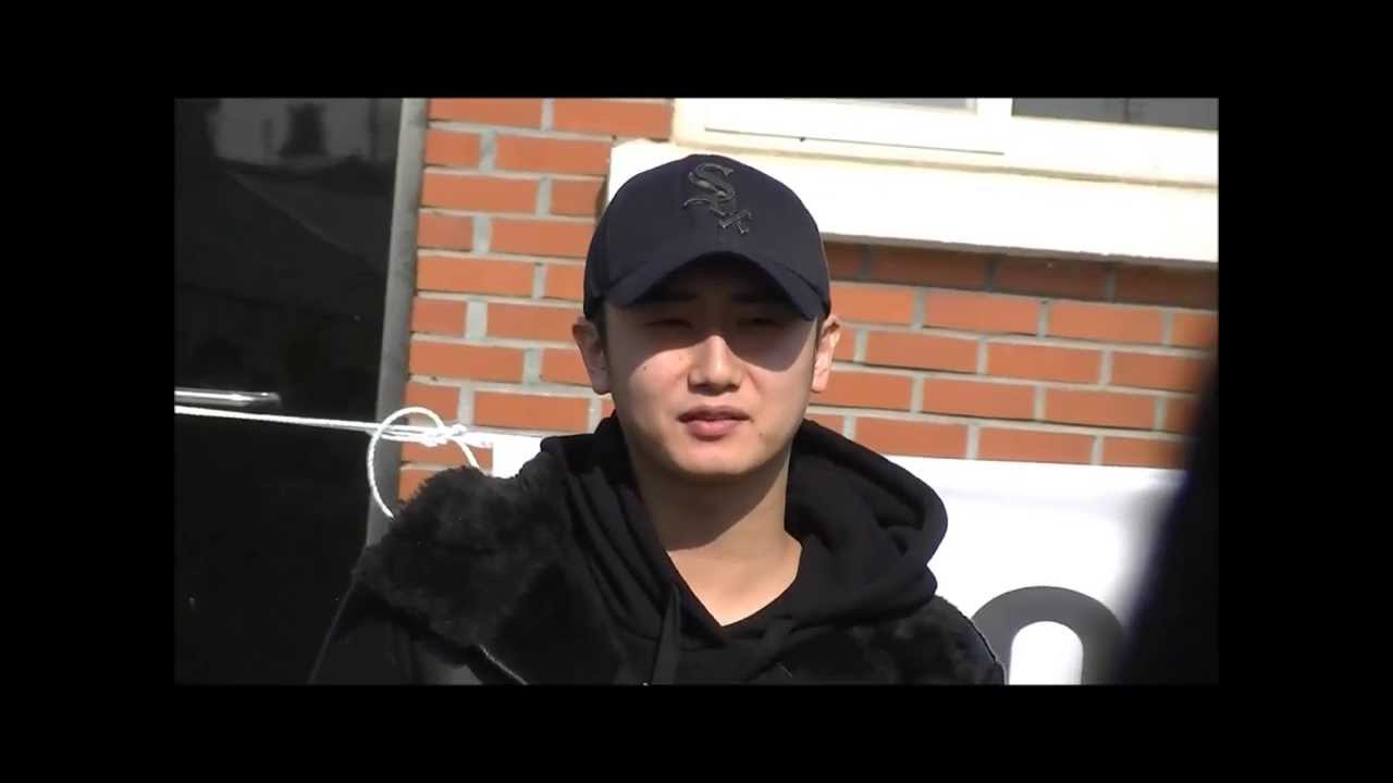 [Fancam] 2013/13/31　ホヨンセン入隊挨拶　日本語字幕
