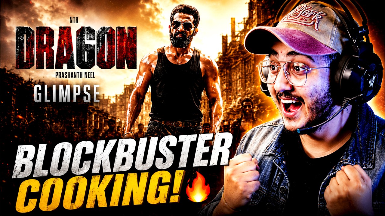 NTR - Dragon Glimpse Hindi Reaction | Is Prashanth Neel Bringing the FIRE Again? 😳