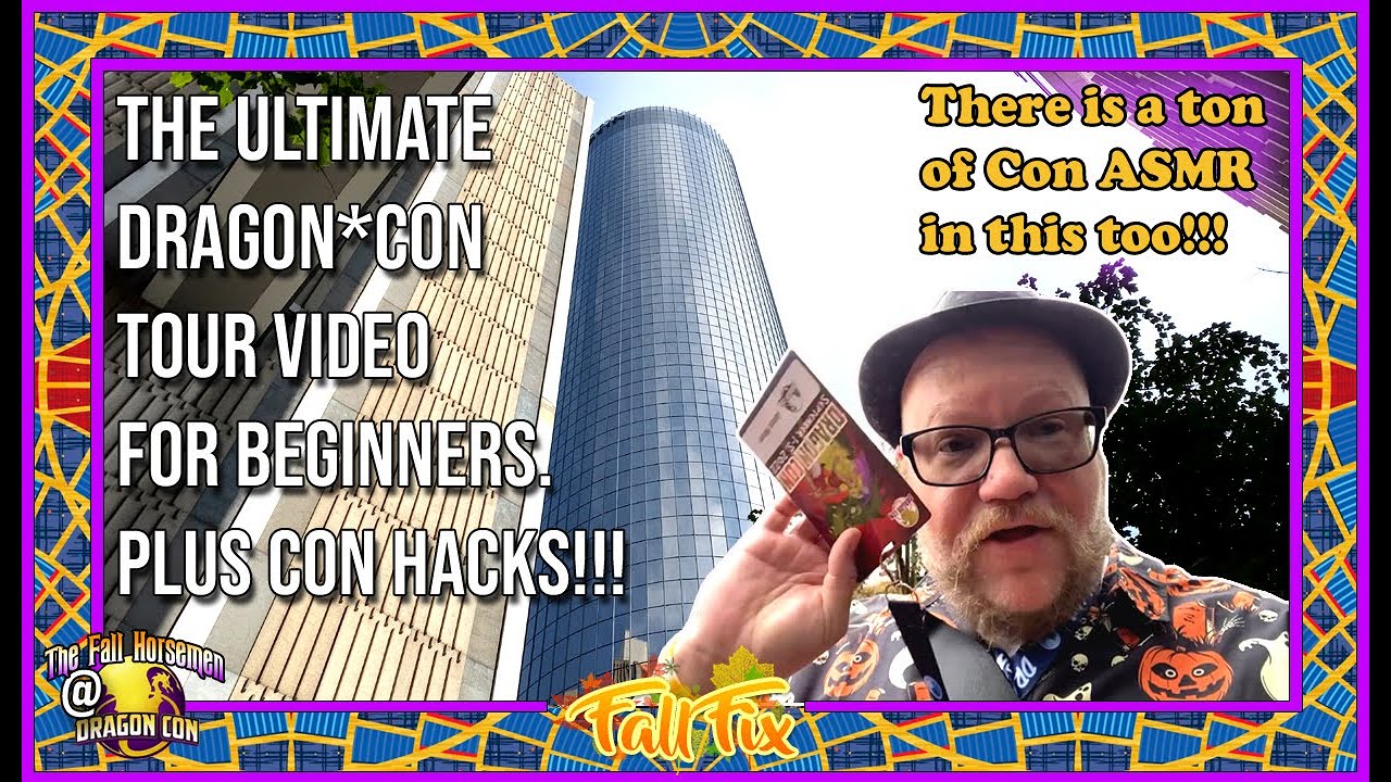 Dragon*Con for Beginners Tour | Host Hotels, Con ASMR, Cosplay, Hacks, Secret Food Court
