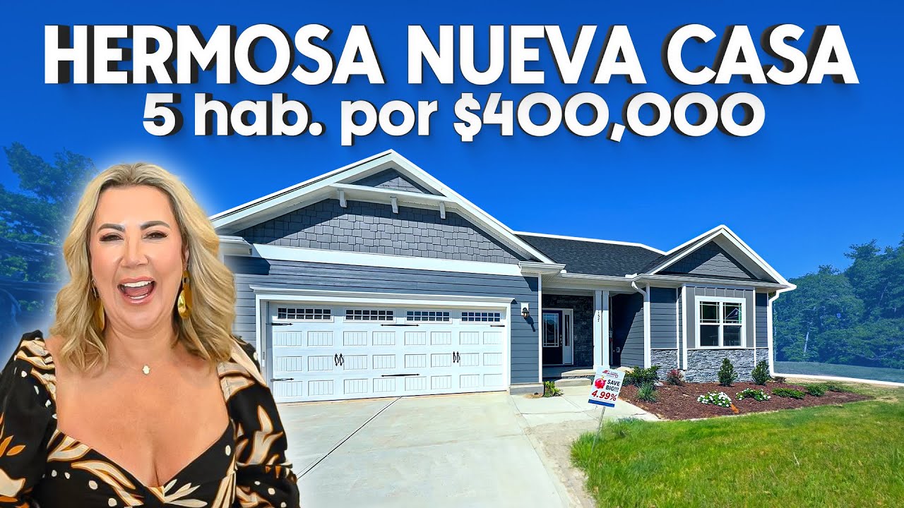 Vivir en Garner NC: Casas Nuevas en Garner NC de 5 Habitaciones y a Bajos Intereses