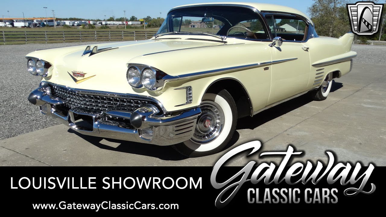 1958 Cadillac Coupe Deville, Gateway Classic Cars Louisville #2430 LOU