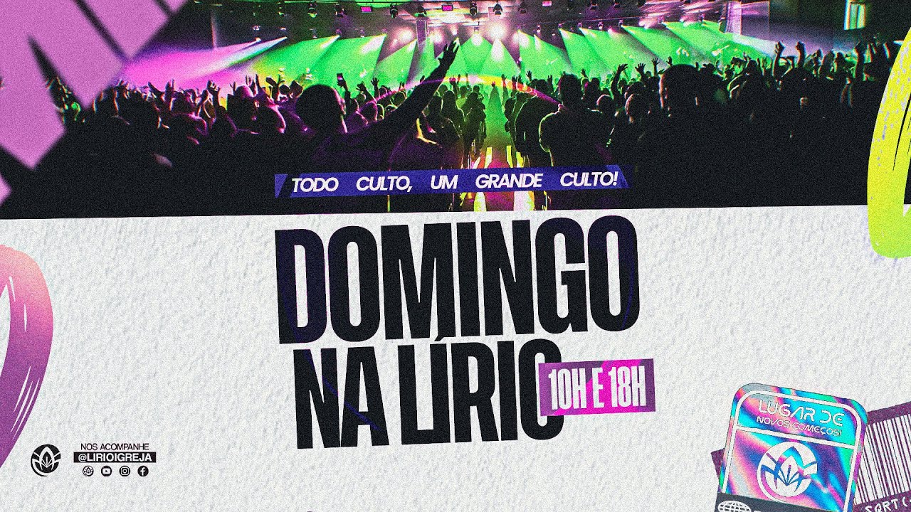 DOMINGO NA L&Iacute;RIO 16.11 | 10H