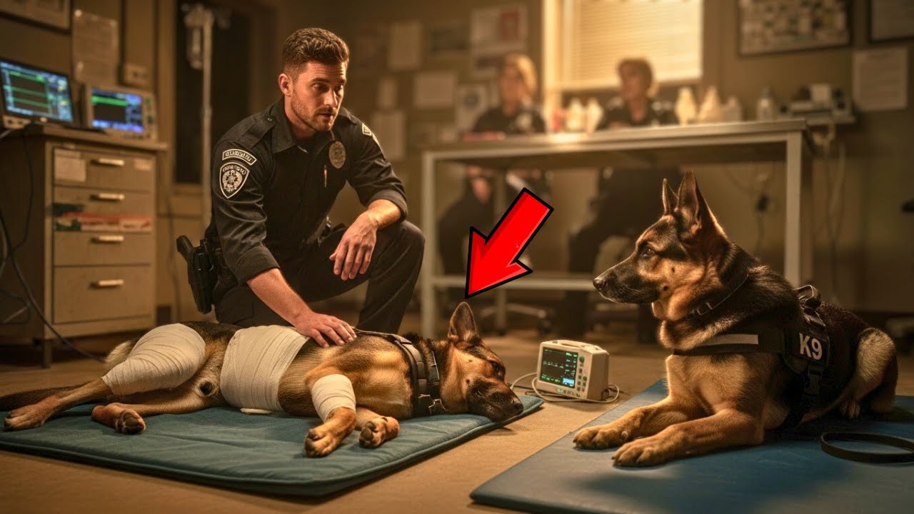 A Wounded Police Dog Tried to Bite Everyone… Until Ethan Did ONE Thing