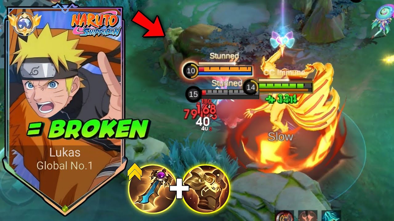 THIS IS WHY LUKAS STILL OP!! | LUKAS BROKEN COMBO BUILD!! - (instant kill!)
