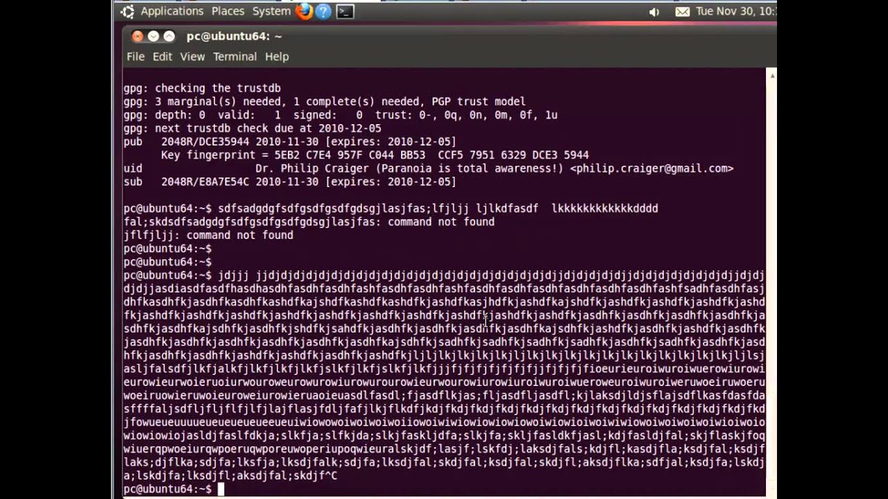 Using GPG