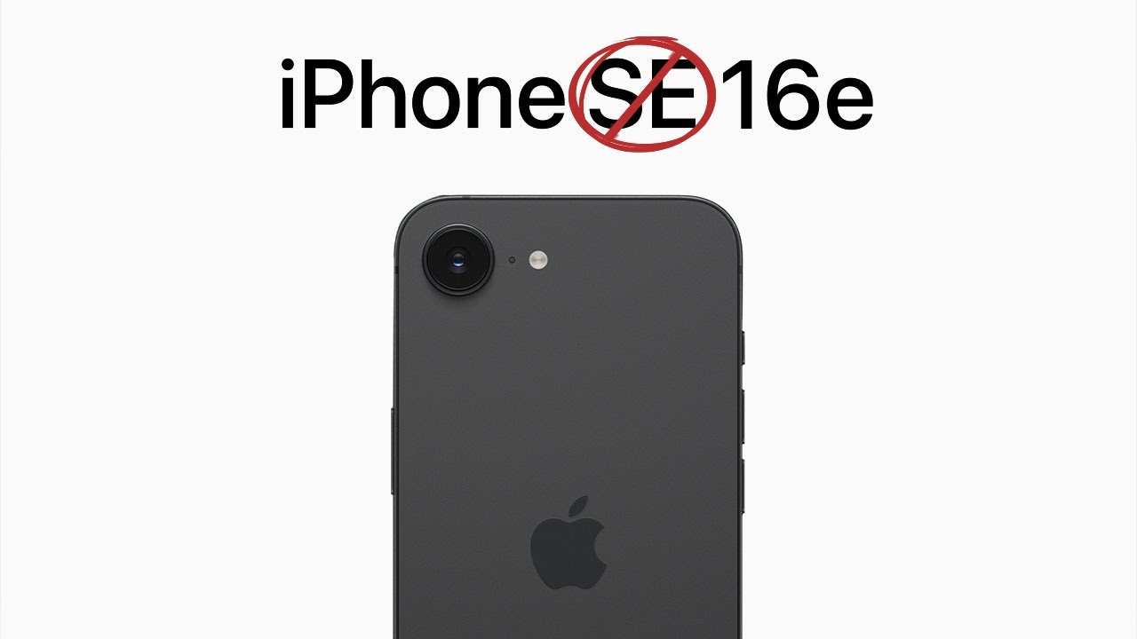 iPhone SE မဟုတ်တဲ့ iPhone 16e ကိုဘယ်လိုမြင်လဲ?