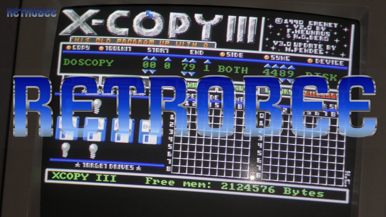 Retrobee #002 my [very easy and simple] way creating Amiga ADF files with x-copy and gotek Tutorial