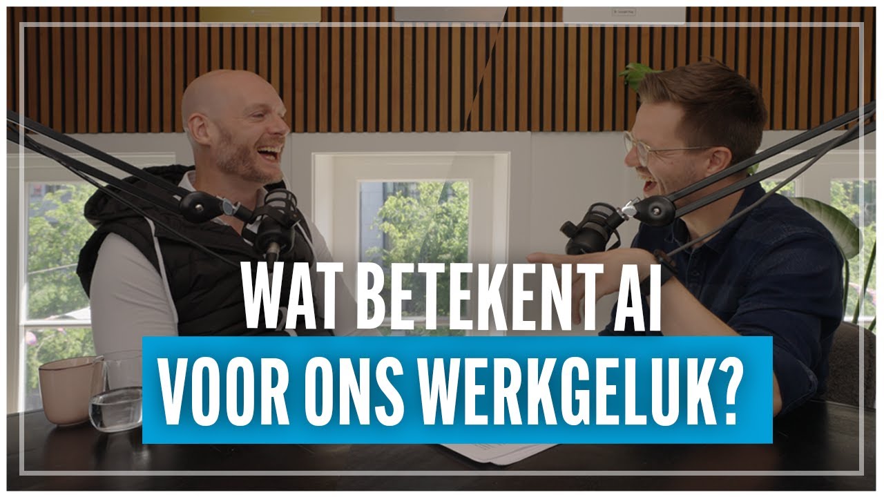 Topspreker Michel Vos over AI & werkgeluk: ''Er gaat een hele bijzondere tijd aankomen''
