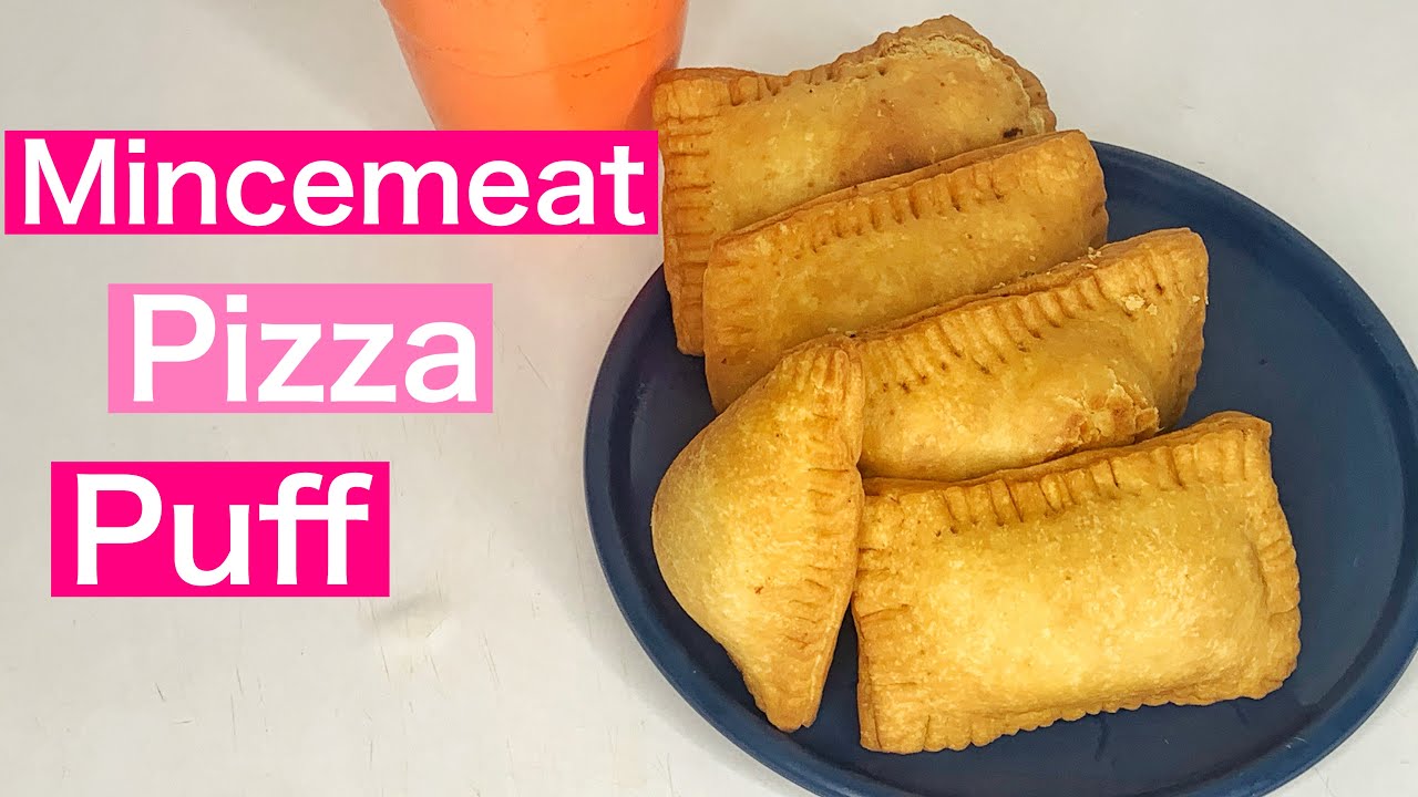 Mincemeat Pizza MCPUFF / Homemade Pizza Puff/ Pizza Puff Bites