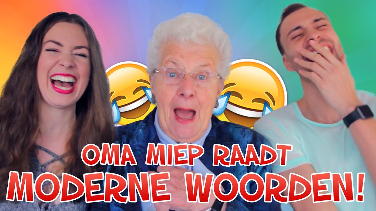 Oma Miep Raadt MODERNE WOORDEN! | #Furbruari