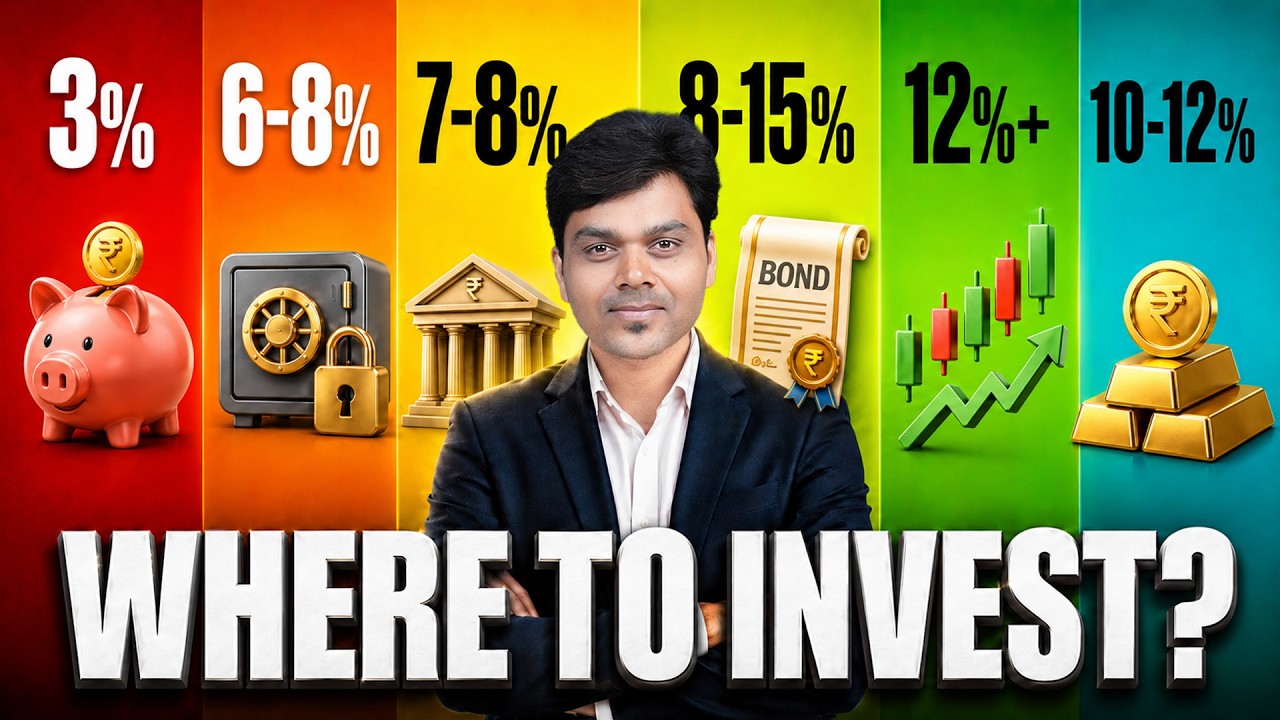 Don't Waste Your First ₹1000! | 12 Assets to make you RICH in 2026