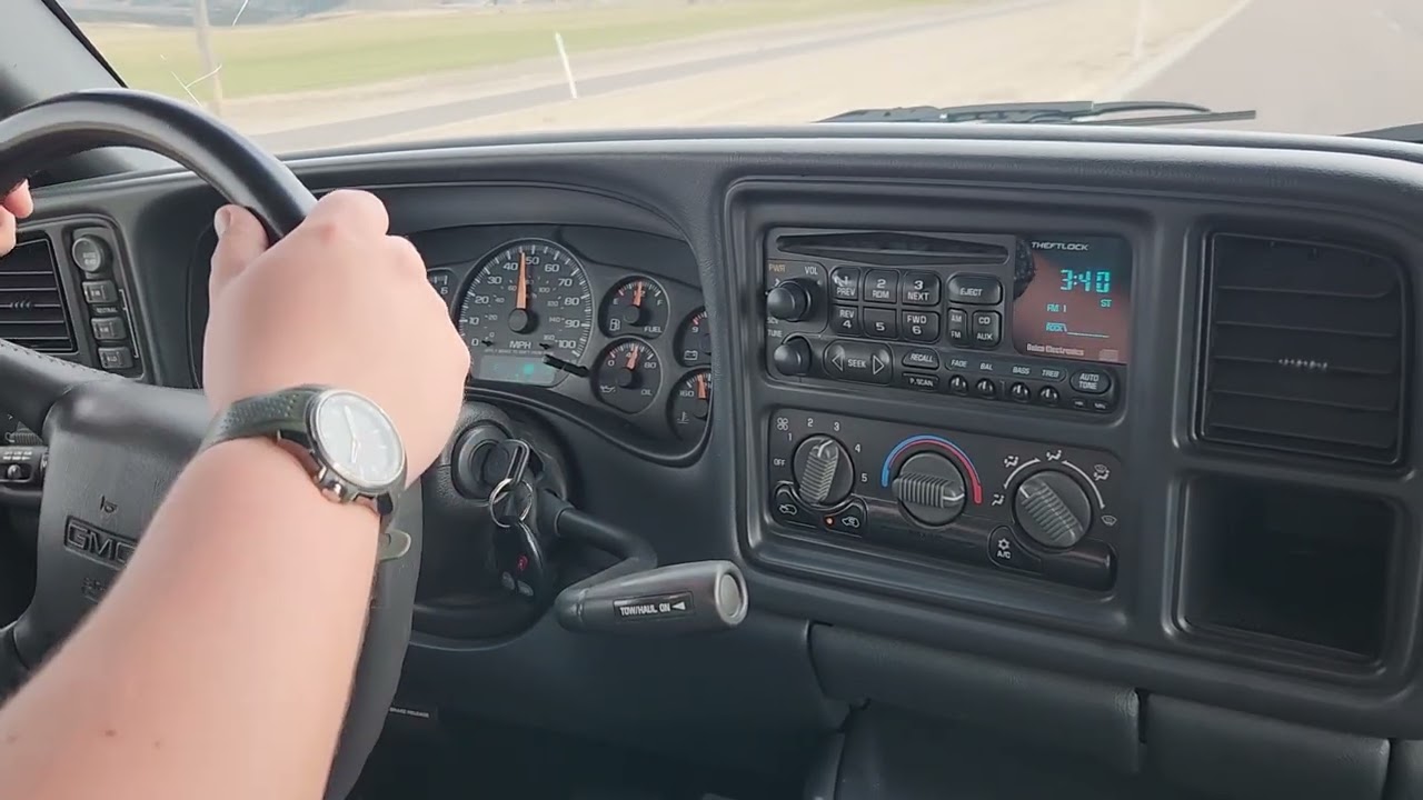 02 Chevy 1500HD driving video