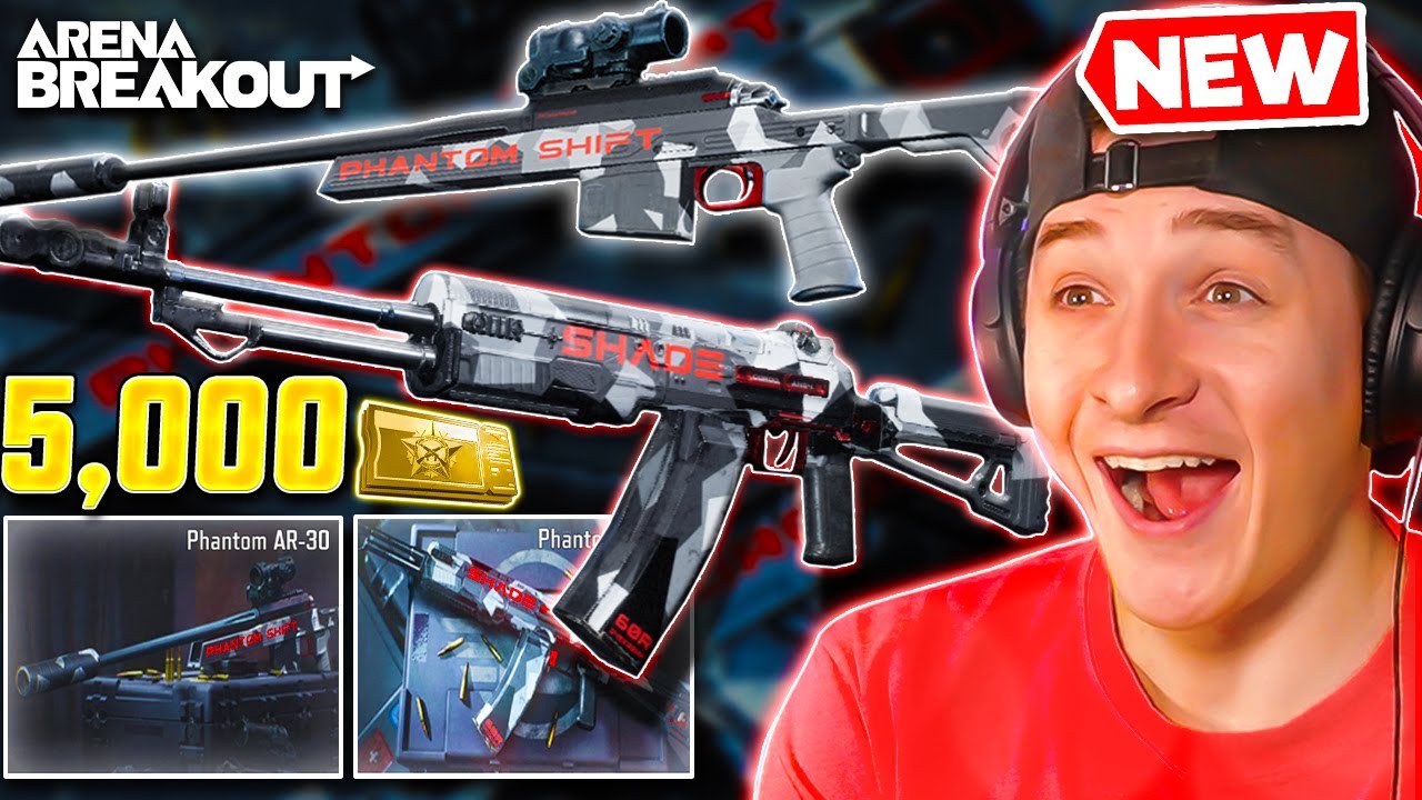 NEW PHANTOM SHIFT LUCKY DRAW AR-30 & AN-94 SKINS 🔥 ARENA BREAKOUT