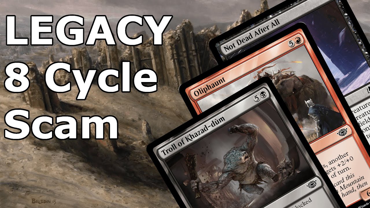 BR Scam...but it's LEGACY (8 Cycle BR Evoke Elementals / Reanimator MTG)