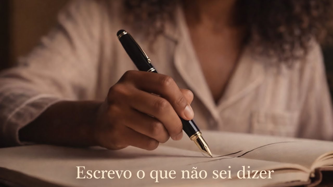 ESCREVO O QUE NÃO SEI DIZER