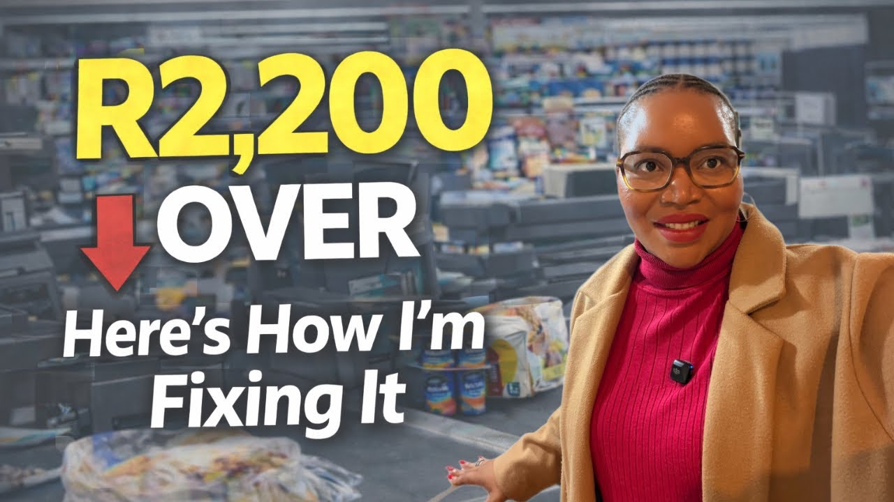 Grocery Budget Overspent by R2200 Mid-Month l Family of 5 Reality