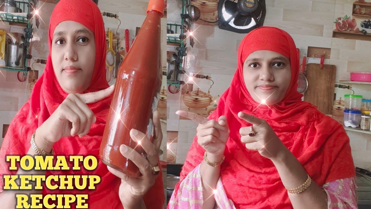 মাত্র 30 টাকায় ১ লিটার বেশি বাজার মতো টমেটোর সস তৈরি করুন🍅| Tomato ketchup | Kisan tomato ketchup