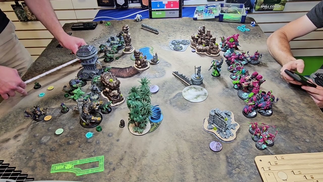 Warmachine Practicemachine Episode 3: Scyrafael vs Maelok