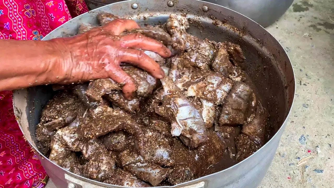 วิธีทำปลาร้าปลาตะเพียนสูตรพื้นเมืองภาคกลาง How to make fermented fish