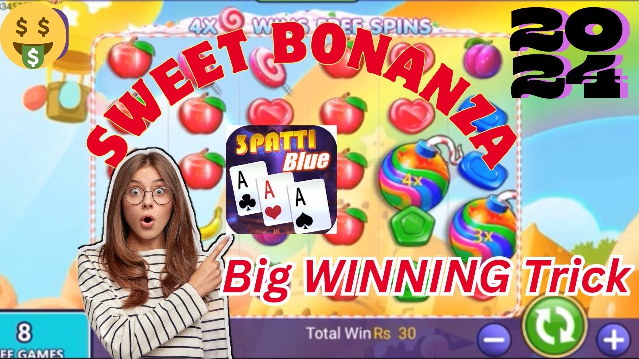 3 Patti Blue Sweet Bonanza Trick New and Latest Winning Trick 54x and 79x Big Winning Trick