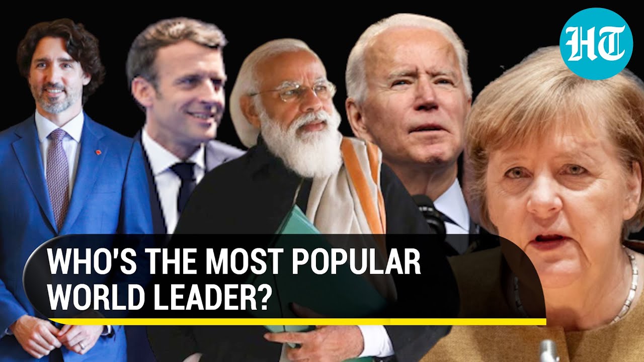 PM Modi beats Biden, Macron, Merkel, Johnson & others to top approval rating chart of world leaders