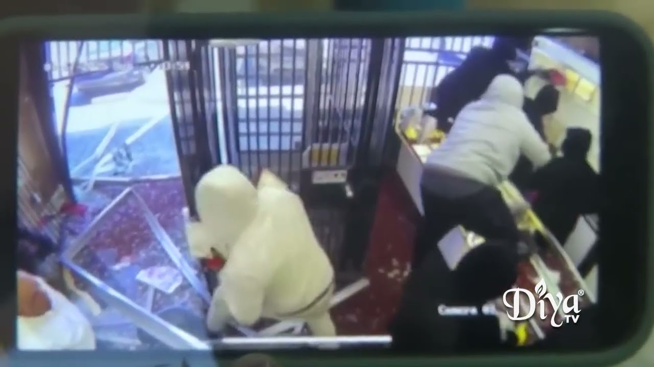 SURVEILLANCE FOOTAGE: Another brazen heist targets Bay Area Indian jewelry store