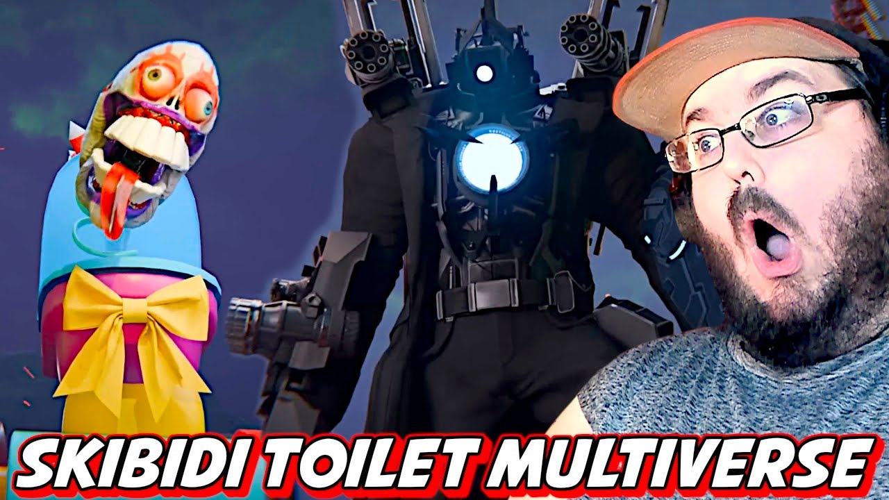 ТУАЛЕТНЫЕ КЛОУНЫ SKIBIDI! skibidi toilet multiverse 018 #skibiditoilet РЕАКЦИЯ!!!