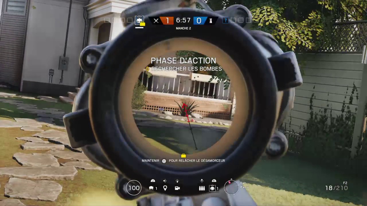 1v1 contre un kikoo gradé diamant R6S