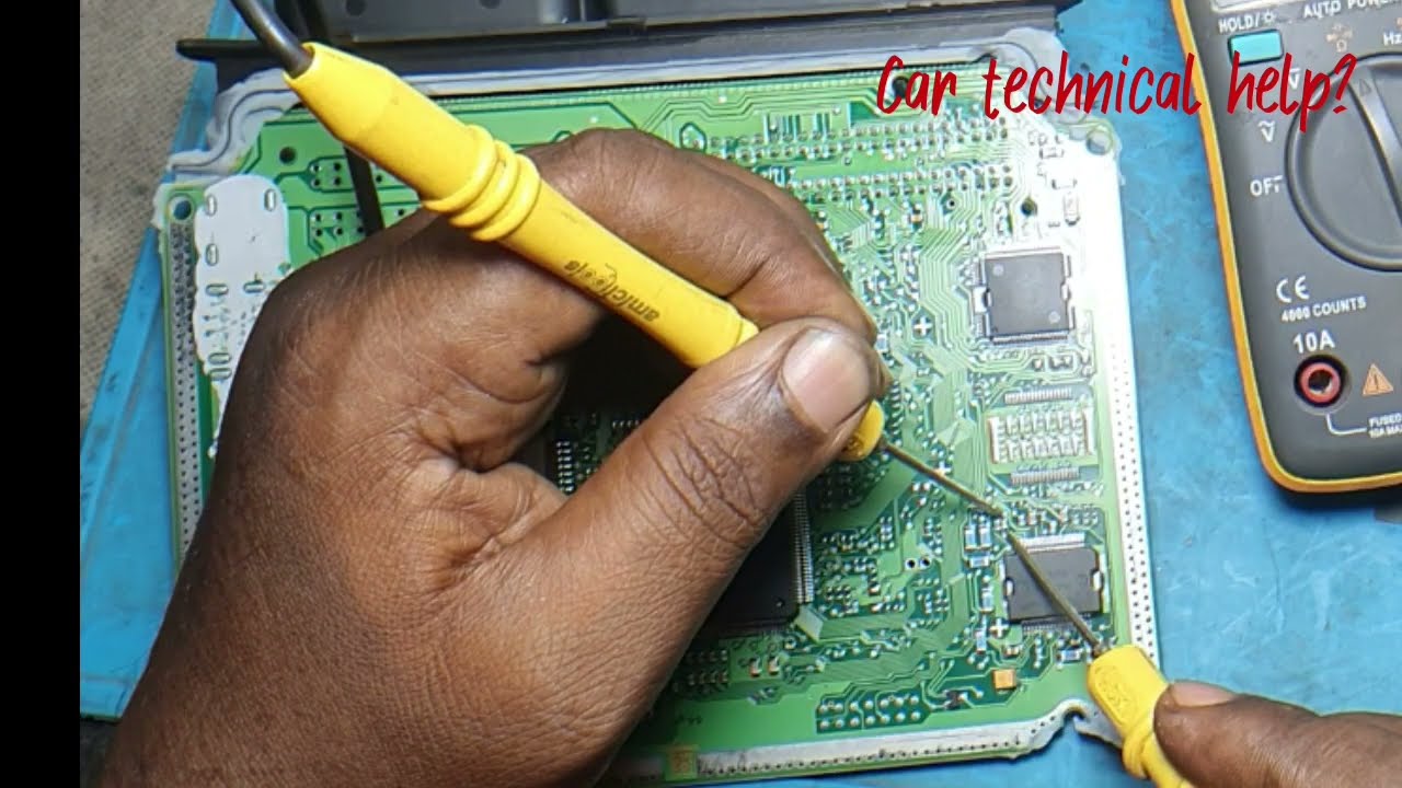 ecm repair How to check i10,i20 ECM Full tracing continuity 100% test view, points #check light prob