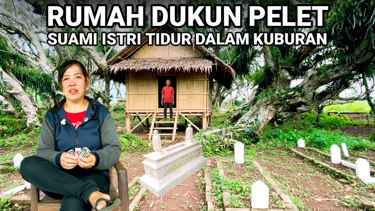 VIRAL..! RUMAH DUKUN PELET DI DALAM KUBURAN 