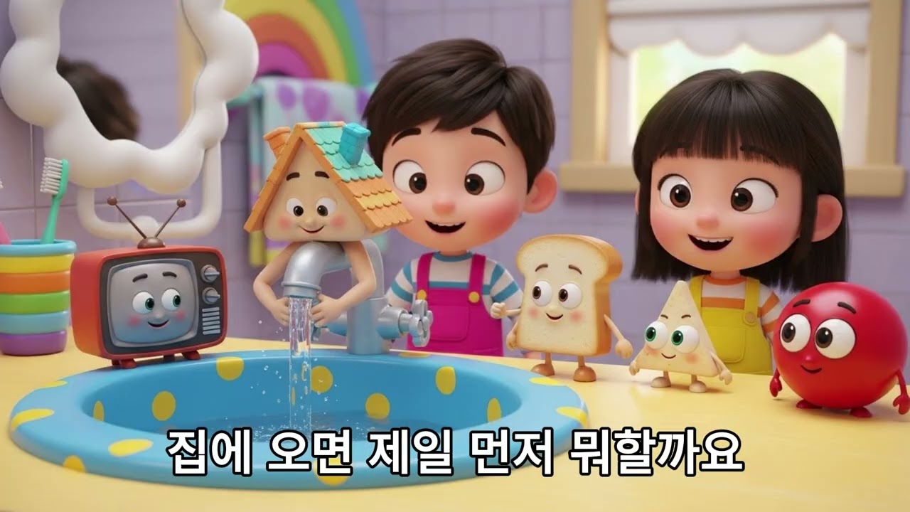 네모세모동그라미  손씻기