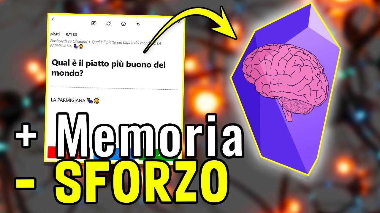 🧠 IMPARA DI PIÙ in MENO TEMPO con Spaced Repetition su Obsidian!