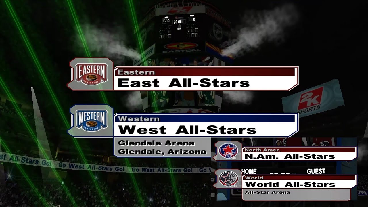 NHL 2K6 All Star Games