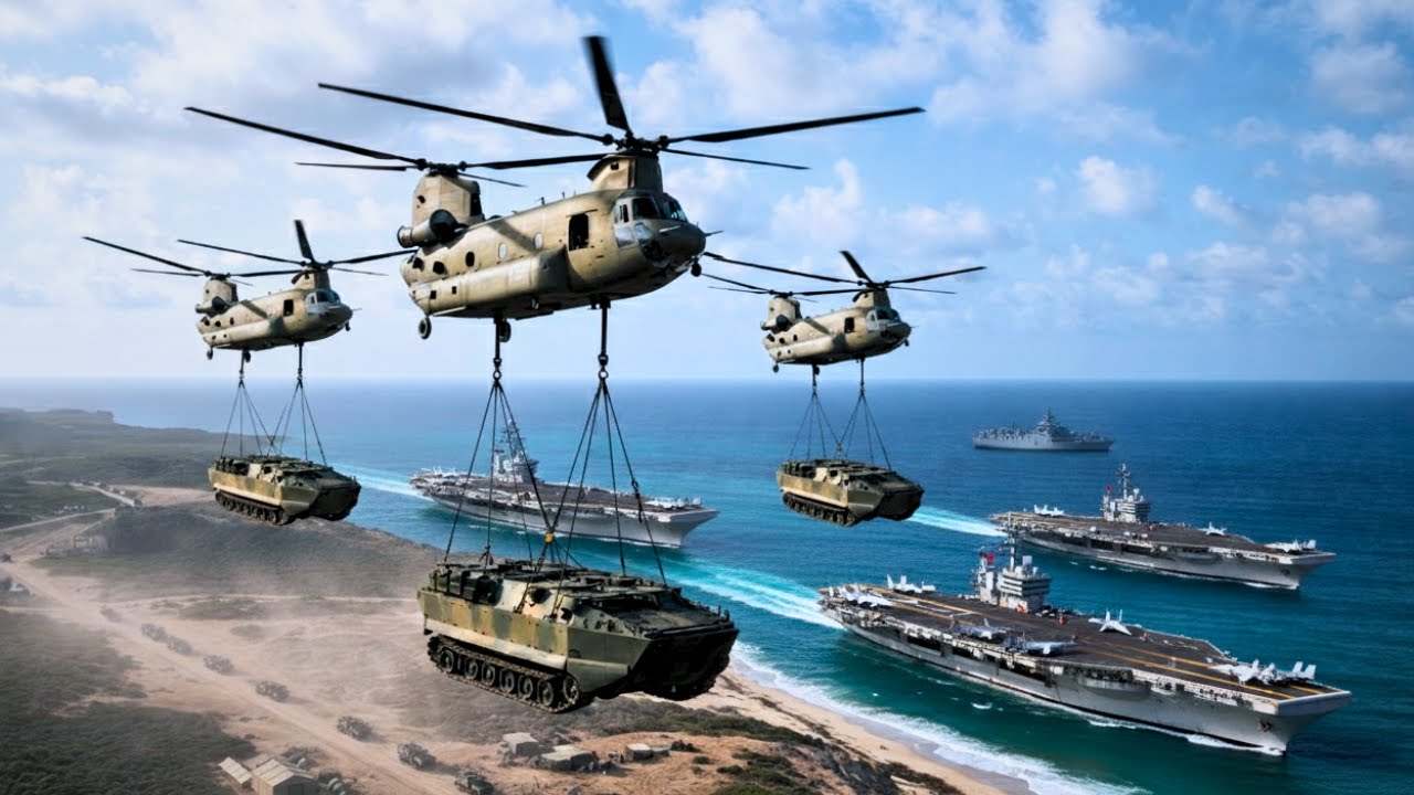 Вторжение с воздуха и моря: самая жестокая военная операция в истории.