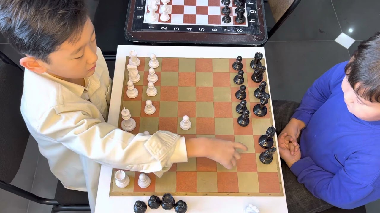 Game 6 out of 10 (Win), catch on chess trap. Игра 6 из 10 (победа). Поймал на ловушку