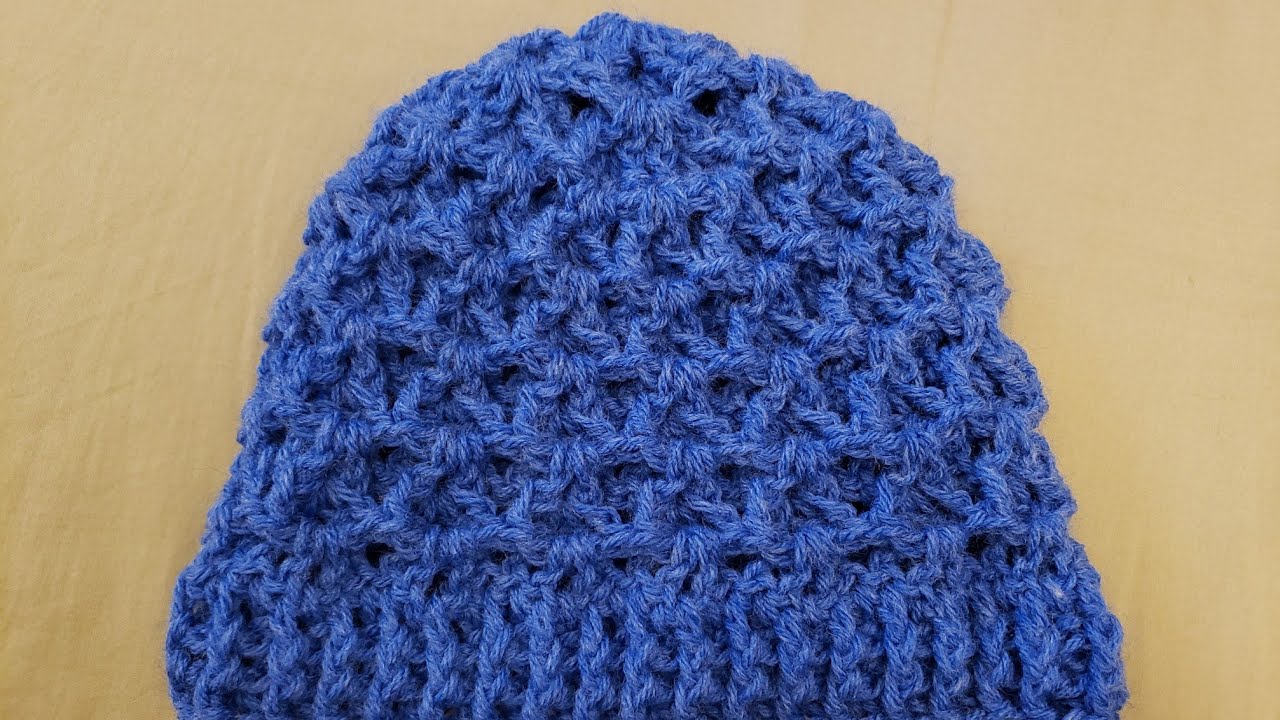 Part 1 - 3D Cluster Stitch Hat Crochet Tutorial