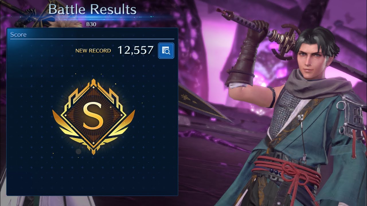 FF7EC Brutal Tower B30 Angeal Clear