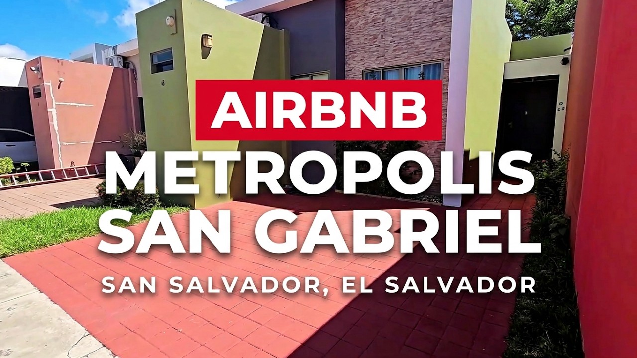 RENTA CASA AMUEBLADA EN METROPOLIS SAN GABRIEL, SAN SALVADOR, AIRBNB