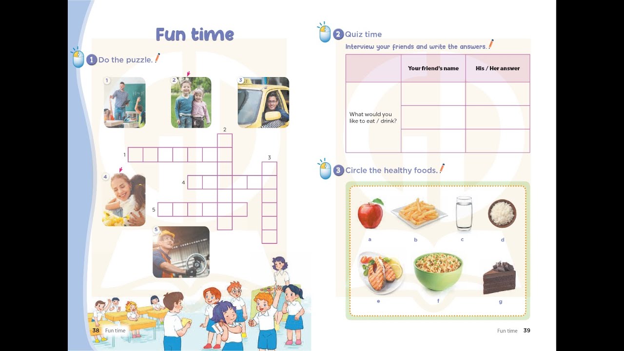 Tiếng Anh 3 Global Success - Fun time 3