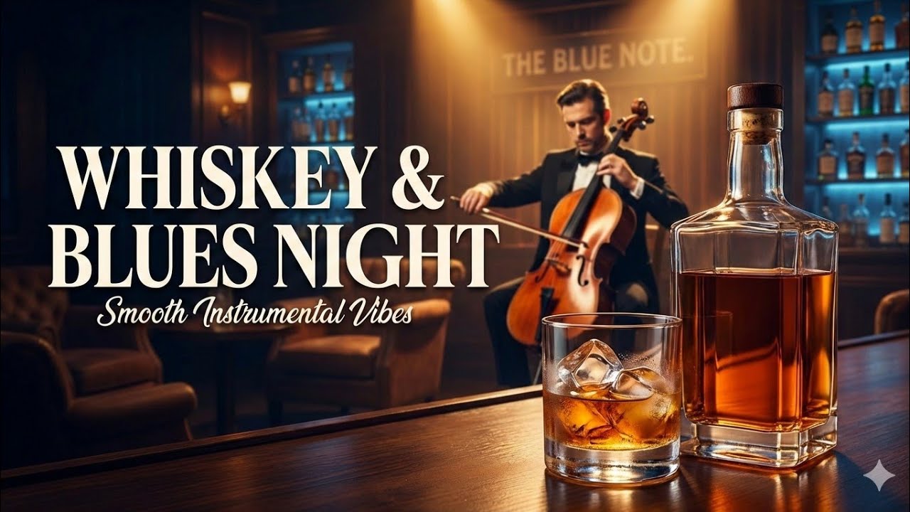 Whispering Blues Night – Soft & Emotional Guitar