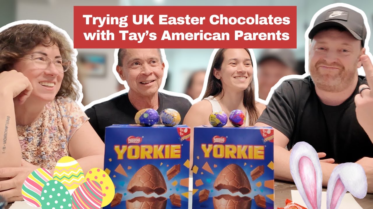 Americans Try British Easter Chocolate 🍫
