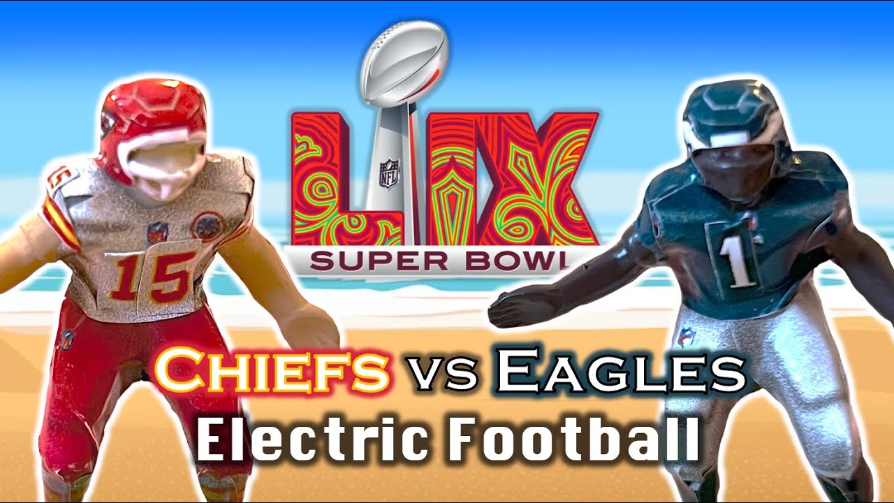 Электрофутбол Super Bowl LIX