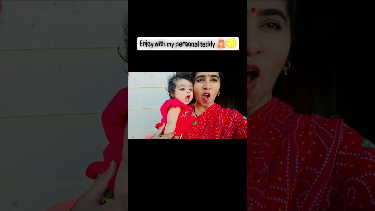 Mera personal teddy hai Jnaab 😘😘😊😊 || #shortvideo #enjoy